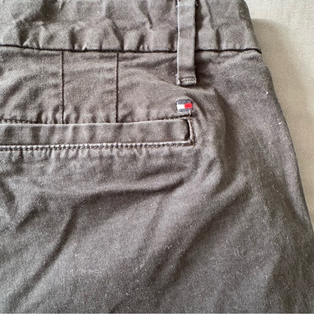 Tommy Hilfiger 100% Cotton Chino Size 8 Shorts black - Picture 5 of 7